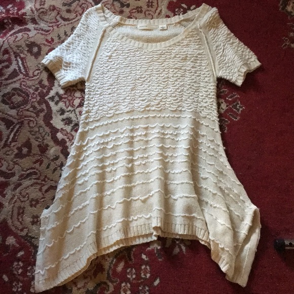 Anthropologie Tops - Anthropology sleeping on snow sweater